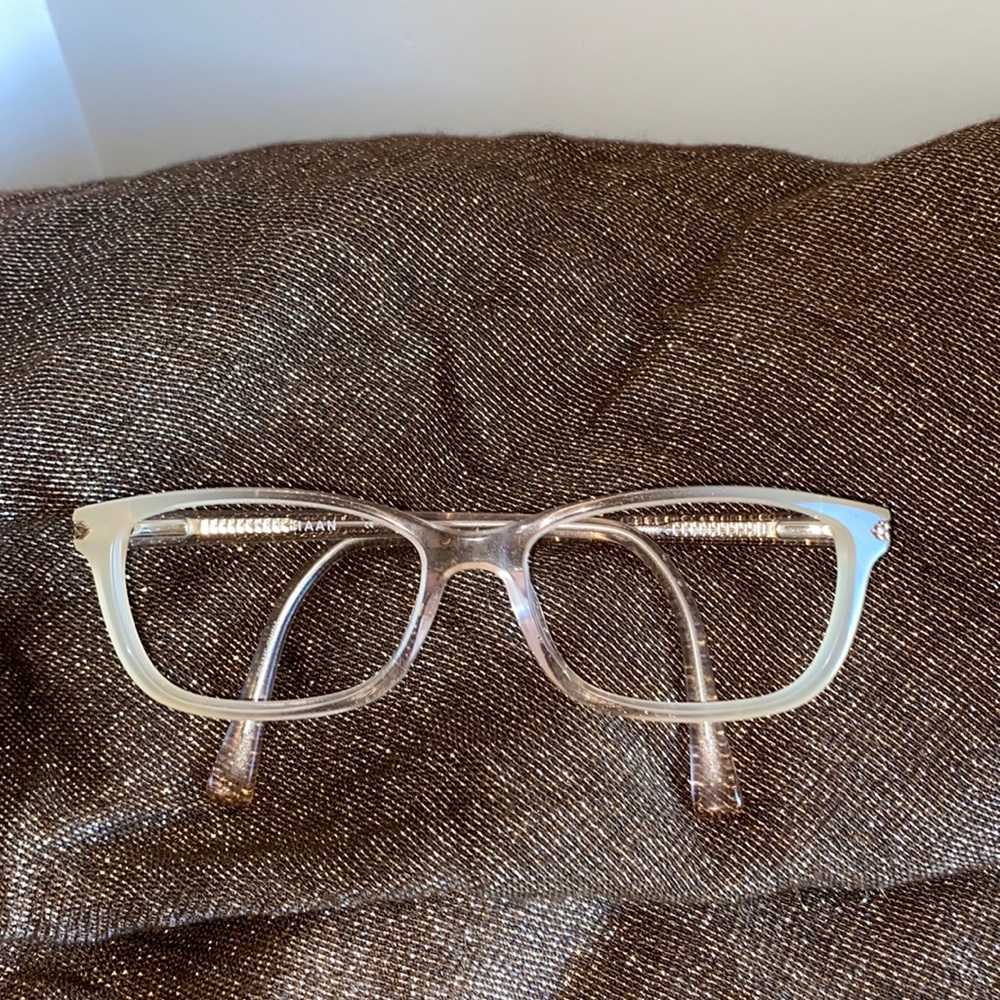 Cole Haan 5026 used nude/pink Gradient 52mm prescription glasses frames